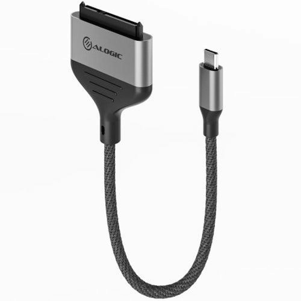 A large main feature product image of ALOGIC 20cm USB 3.1 Type-C Adapter Cable for 2.5" Sata Drive