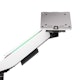A small tile product image of GamerChief Pro Gaming Dual Monitor Arm - Greyish White w/RGB