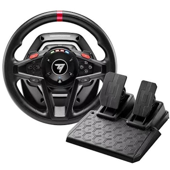 Product image of Thrustmaster T128 - Racing Wheel & Pedals for PC & Playstation - Click for product page of Thrustmaster T128 - Racing Wheel & Pedals for PC & Playstation