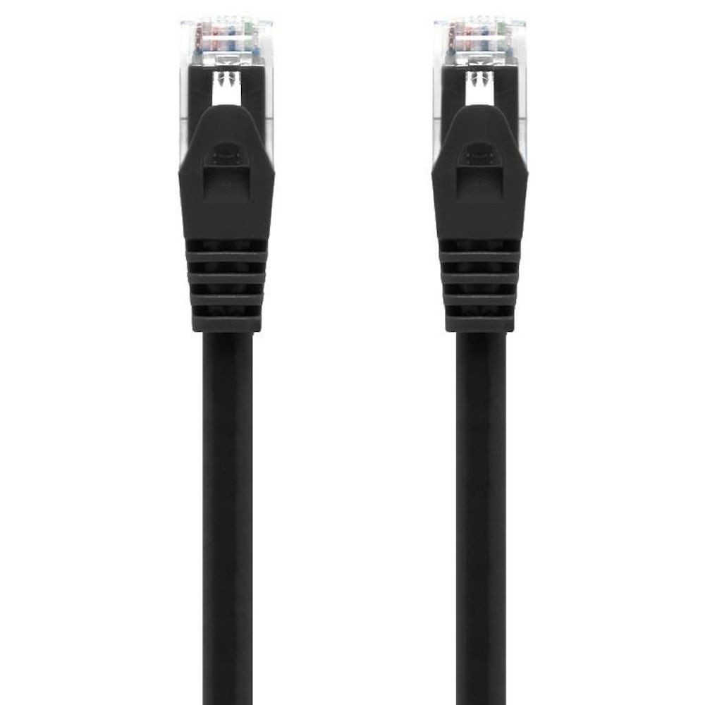 A large main feature product image of ALOGIC CAT6 0.5m Network Cable Black