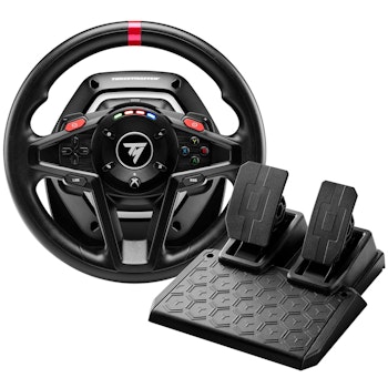 Product image of Thrustmaster T128 - Racing Wheel & Pedals for PC & Xbox - Click for product page of Thrustmaster T128 - Racing Wheel & Pedals for PC & Xbox