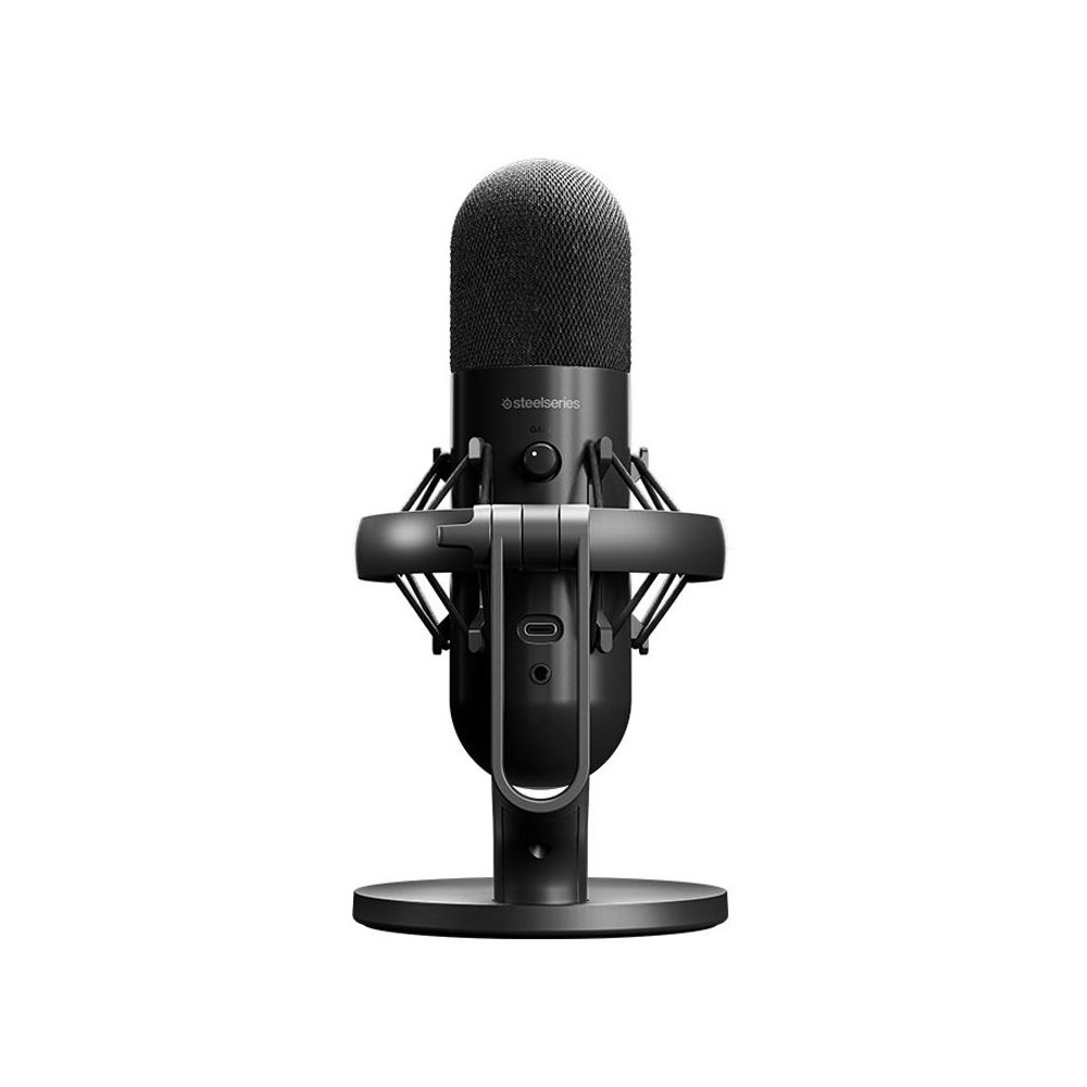 A large main feature product image of SteelSeries Alias - USB-C Condenser Microphone