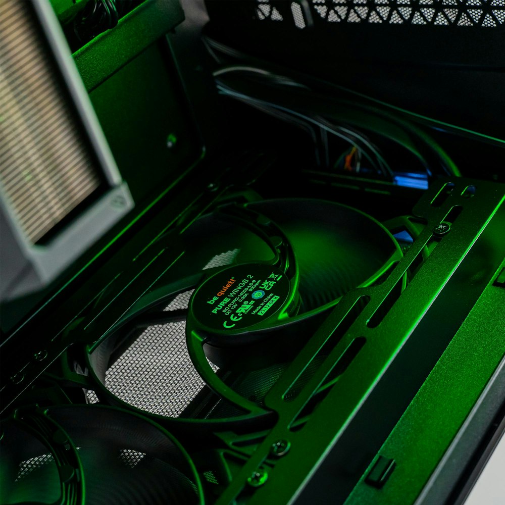 A large main feature product image of PLE Jade RTX 4070 SUPER Prebuilt Ready To Go Gaming PC