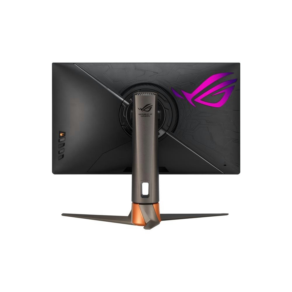 A large main feature product image of EX-DEMO ASUS ROG Swift PG27AQN 27" QHD 360Hz IPS Monitor