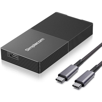 Product image of Simplecom SE640 USB4 to NVMe M.2 SSD USB-C Enclosure 40Gbps - Click for product page of Simplecom SE640 USB4 to NVMe M.2 SSD USB-C Enclosure 40Gbps