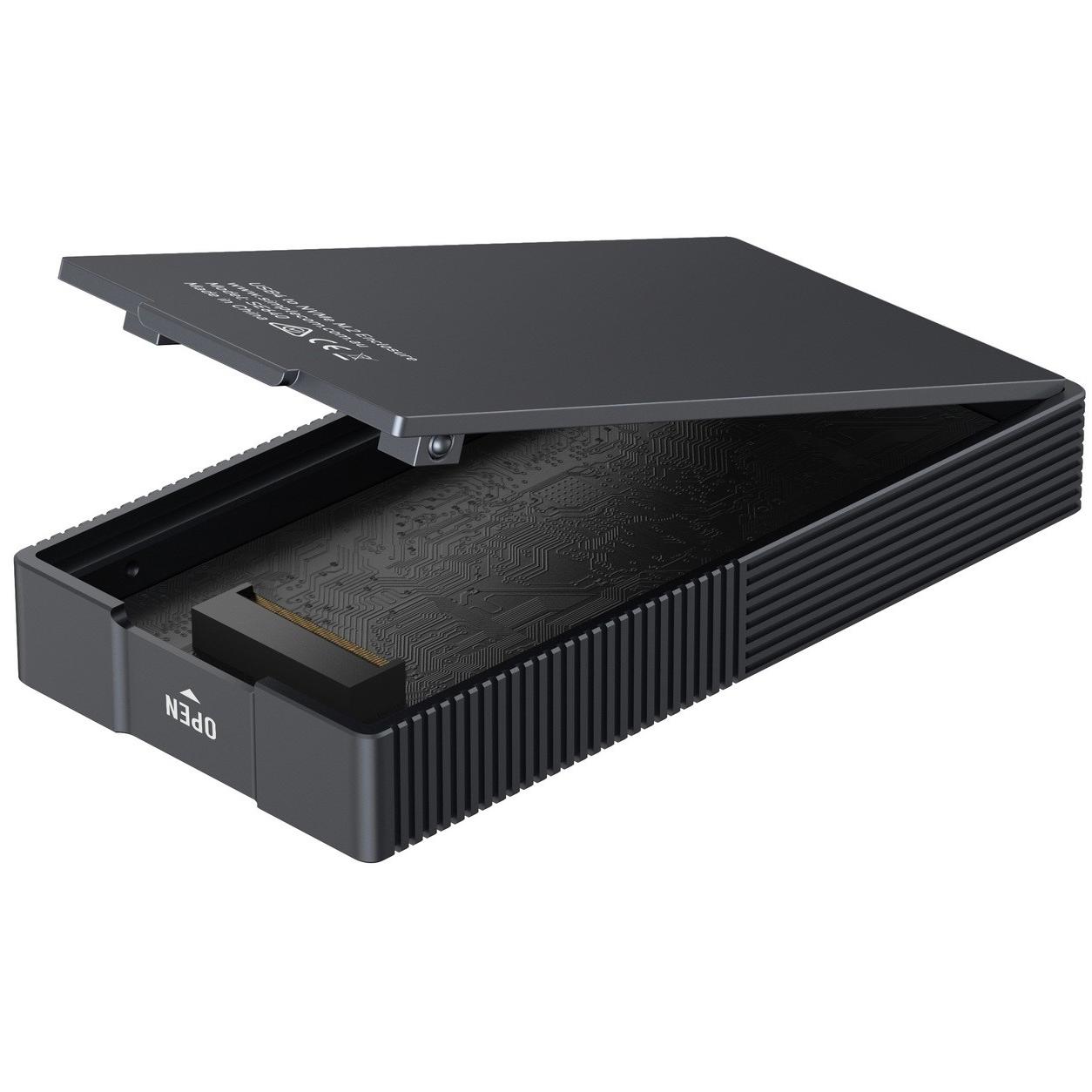 A large main feature product image of Simplecom SE640 USB4 to NVMe M.2 SSD USB Type-C Enclosure 40Gbps