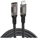 A small tile product image of Simplecom CAU610 USB-C Male to Female Extension Cable USB 3.2 Gen2 PD 100W 20Gbps - 1m