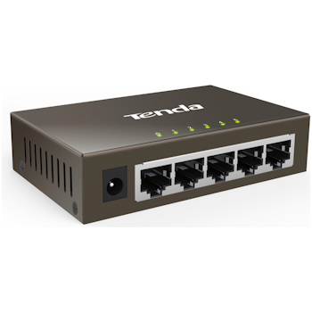 Product image of EX-DEMO Tenda TEG1005D 5-Port Gigabit Desktop Switch - Click for product page of EX-DEMO Tenda TEG1005D 5-Port Gigabit Desktop Switch