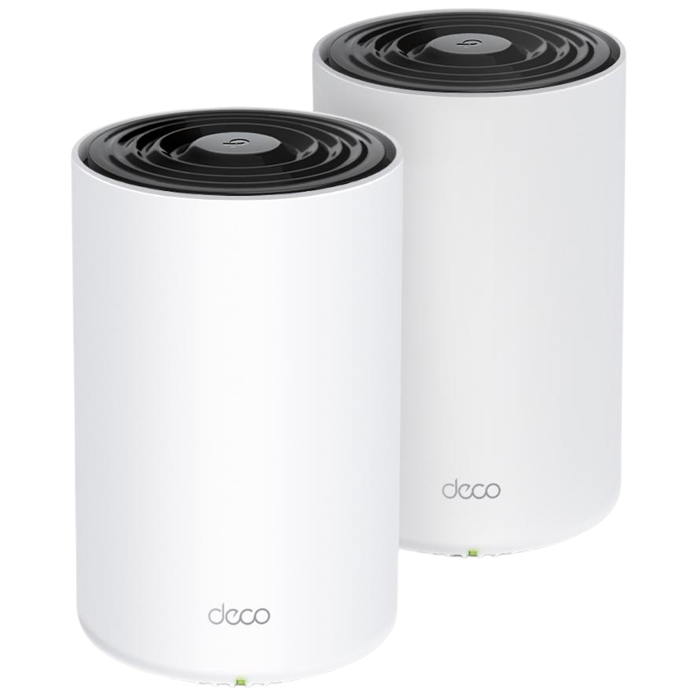 A large main feature product image of TP-Link Deco X80 - AX6000 Wi-Fi 6 Mesh System (2 Pack)