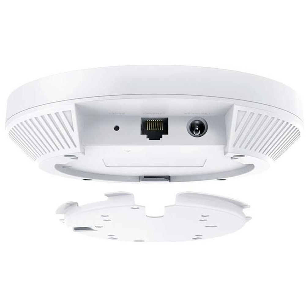 A large main feature product image of TP-Link Omada EAP613 - AX1800 Ceiling-Mount Dual-Band Wi-Fi 6 Access Point