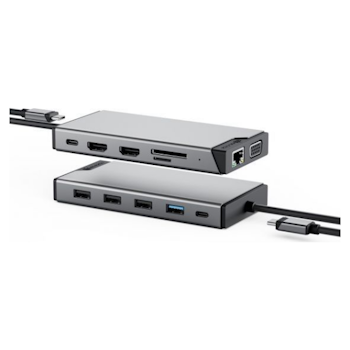 Product image of EX-DEMO ALOGIC DV3 Universal Triple Display Docking Station - Click for product page of EX-DEMO ALOGIC DV3 Universal Triple Display Docking Station