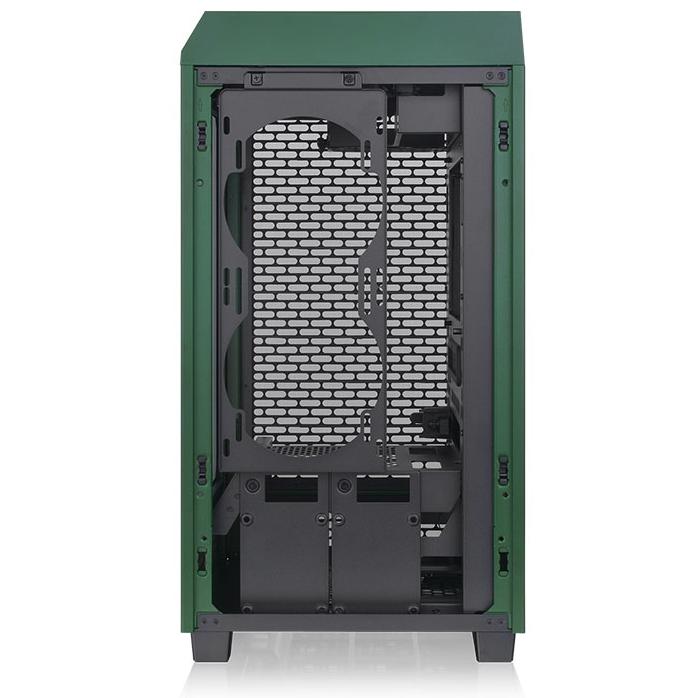A large main feature product image of Thermaltake The Tower 200 - Mini Tower Case (Racing Green)