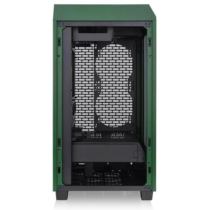 A large main feature product image of Thermaltake The Tower 200 - Mini Tower Case (Racing Green)