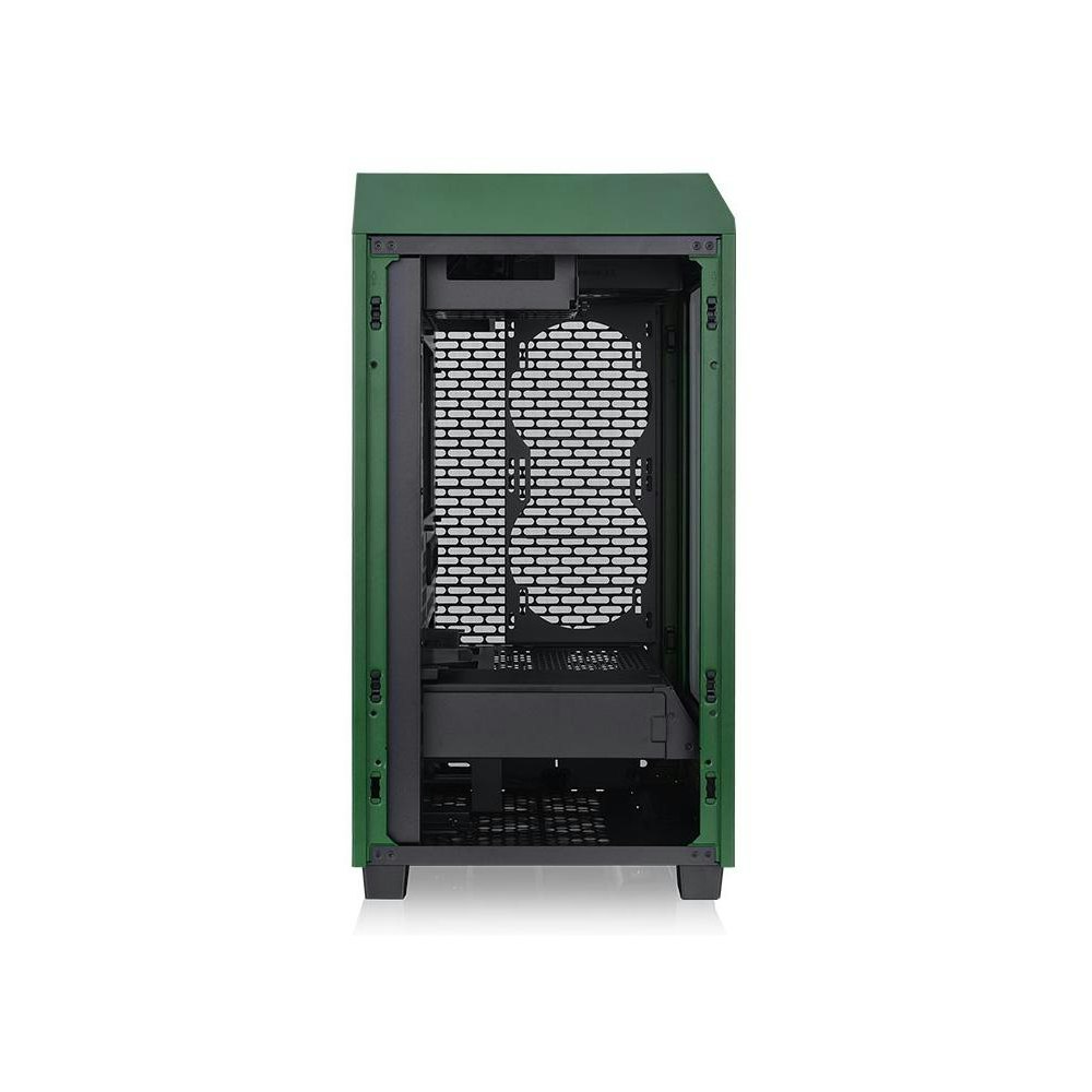 A large main feature product image of Thermaltake The Tower 200 - Mini Tower Case (Racing Green)