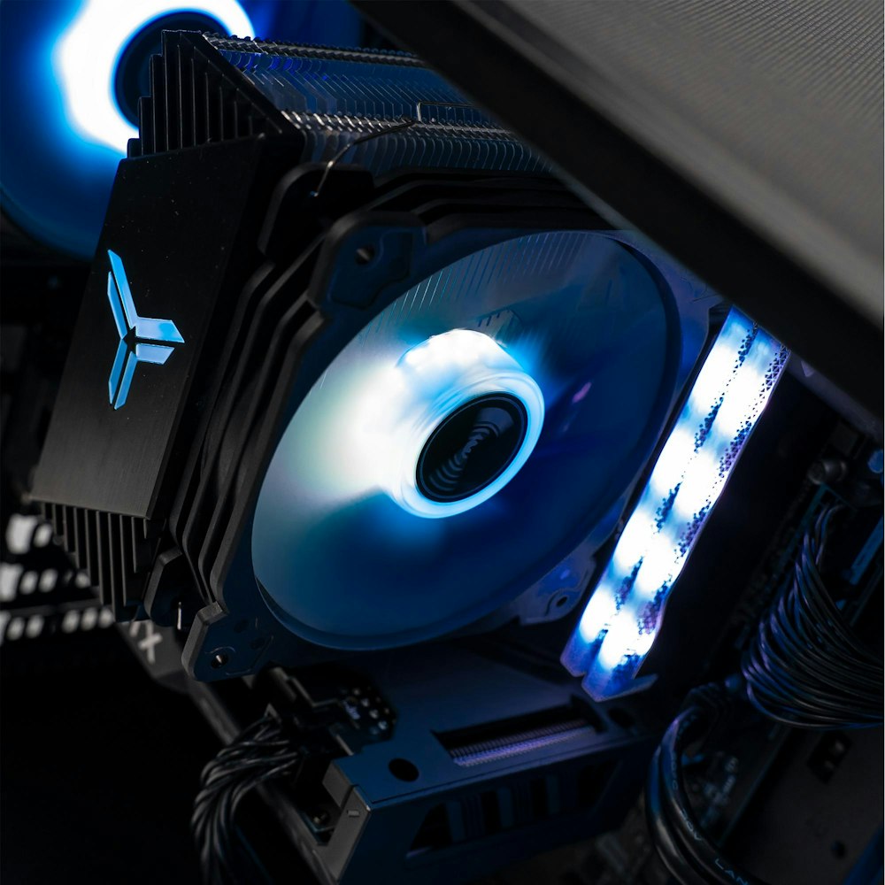 A large main feature product image of PLE Archer RTX 4060 Prebuilt Ready To Go Gaming PC
