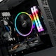 A small tile product image of PLE Atomic RTX 4060 Prebuilt Ready To Go Gaming PC