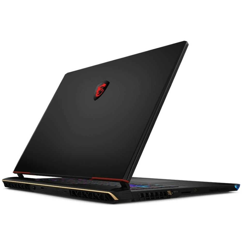 A large main feature product image of MSI Raider GE68 HX (14V) - 16" 120Hz, 14th Gen i9, RTX 4090, 32GB/2TB - Win 11 Gaming Notebook