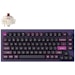 A product image of Keychron Q1 Max QMK/VIA Wireless Custom Mechanical Keyboard Purple (Gateron Jupiter Brown Switch)