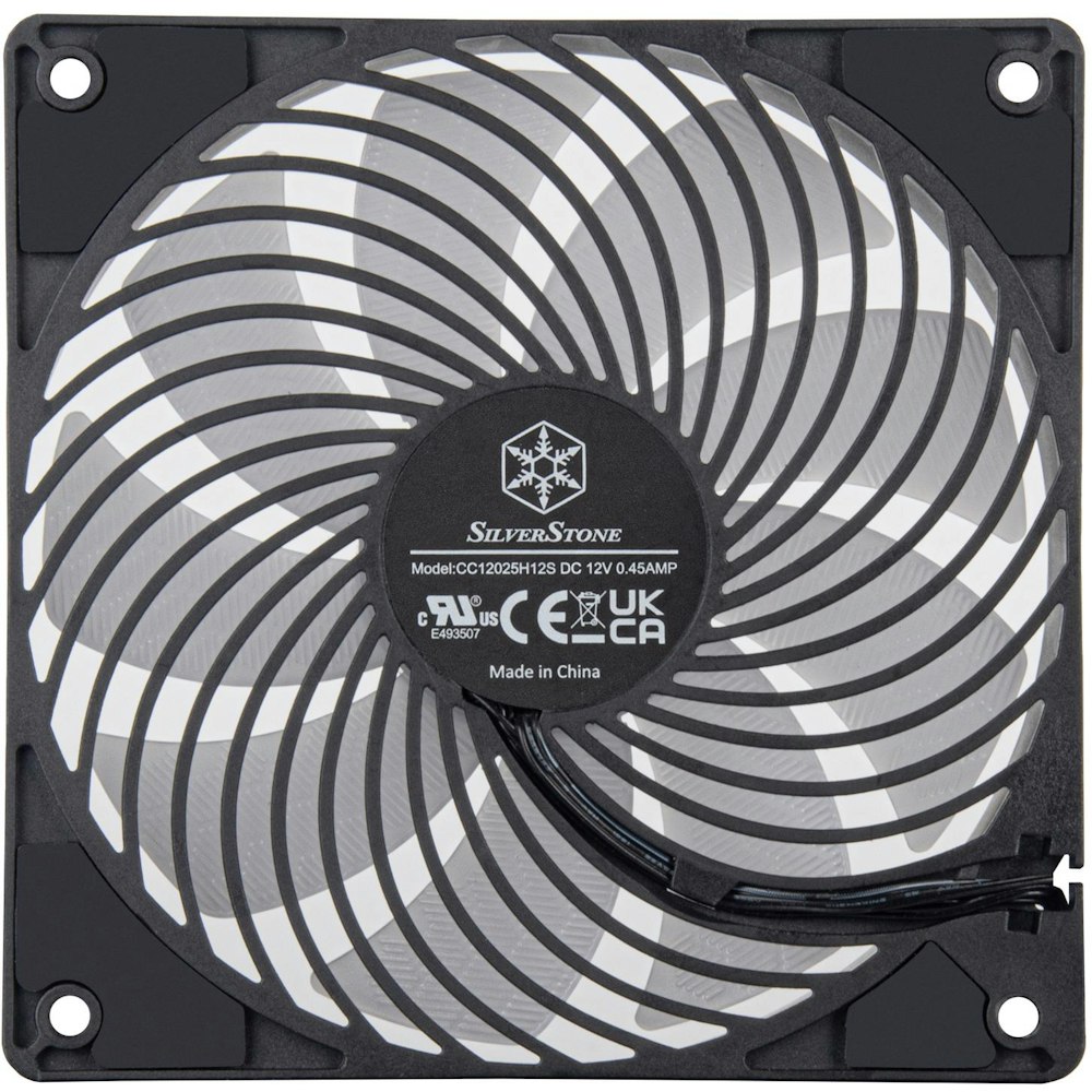 A large main feature product image of EX-DEMO SilverStone Air Penetrator 120SK ARGB 120mm PWM Cooling Fan
