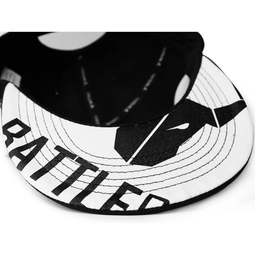 BattleBull Squad Snapback Cap - Black/White