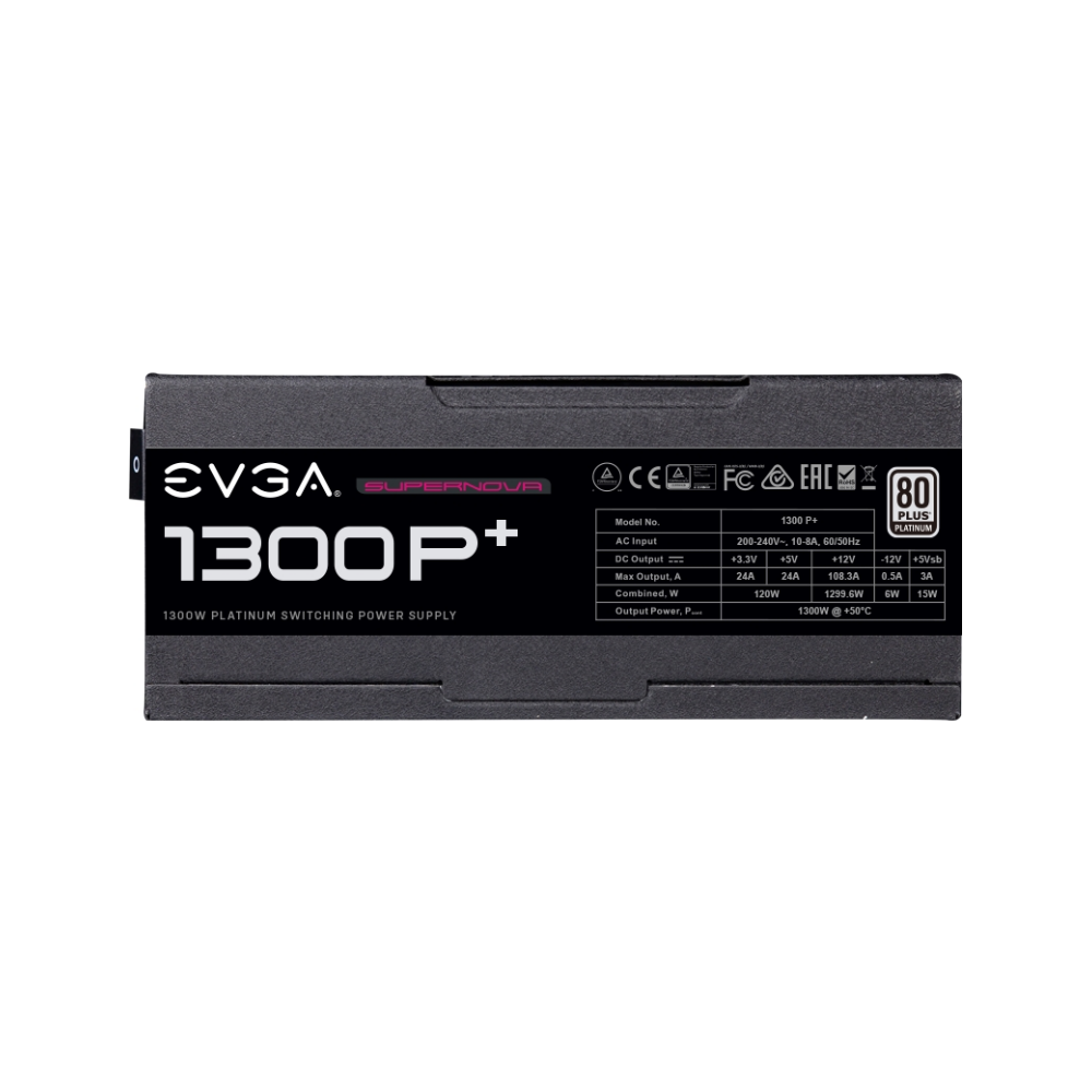 A large main feature product image of EX-DEMO EVGA SuperNOVA 1300 P+ 1300W Platinum ATX Modular PSU