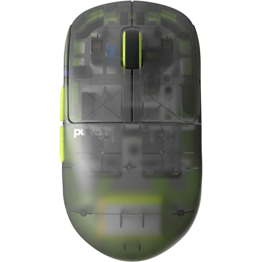 A large main feature product image of Pulsar X2H - 54g Lightweight Wireless Gaming Mouse (Acid Rewind Limited Edition)