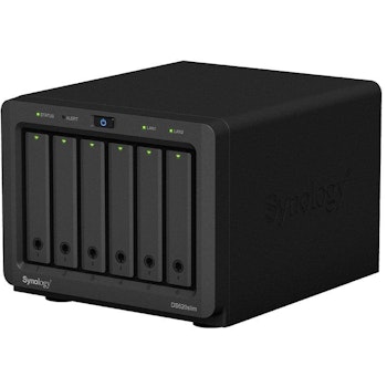 Product image of Synology DiskStation DS620slim Dual-Core 6 Bay 2.5" HDD NAS - Click for product page of Synology DiskStation DS620slim Dual-Core 6 Bay 2.5" HDD NAS
