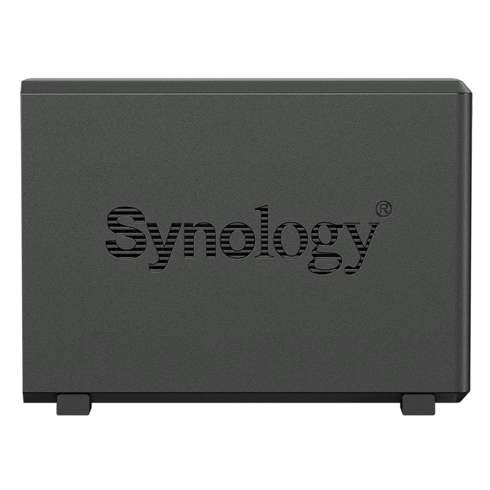 A large main feature product image of Synology DiskStation DS124 1-Bay NAS (1.4GHz Realtek 4-Core, 1GB RAM, 1GbE)