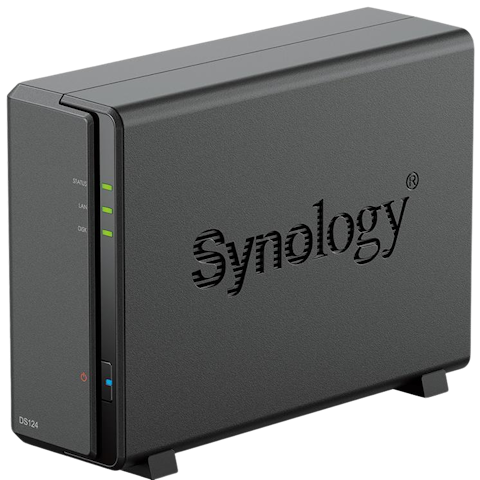 Synology DiskStation DS124 Quad Core 1GB 1-Bay NAS