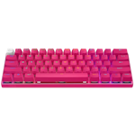 A small tile product image of Logitech Pro X 60 LIGHTSPEED - Compact Wireless Mechanical Keyboard (Magenta)