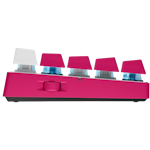 A small tile product image of Logitech Pro X 60 LIGHTSPEED - Compact Wireless Mechanical Keyboard (Magenta)