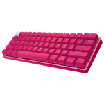 A small tile product image of Logitech Pro X 60 LIGHTSPEED - Compact Wireless Mechanical Keyboard (Magenta)