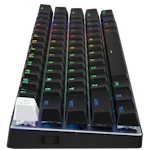 A small tile product image of Logitech Pro X 60 LIGHTSPEED - Compact Wireless Mechanical Keyboard (Black)