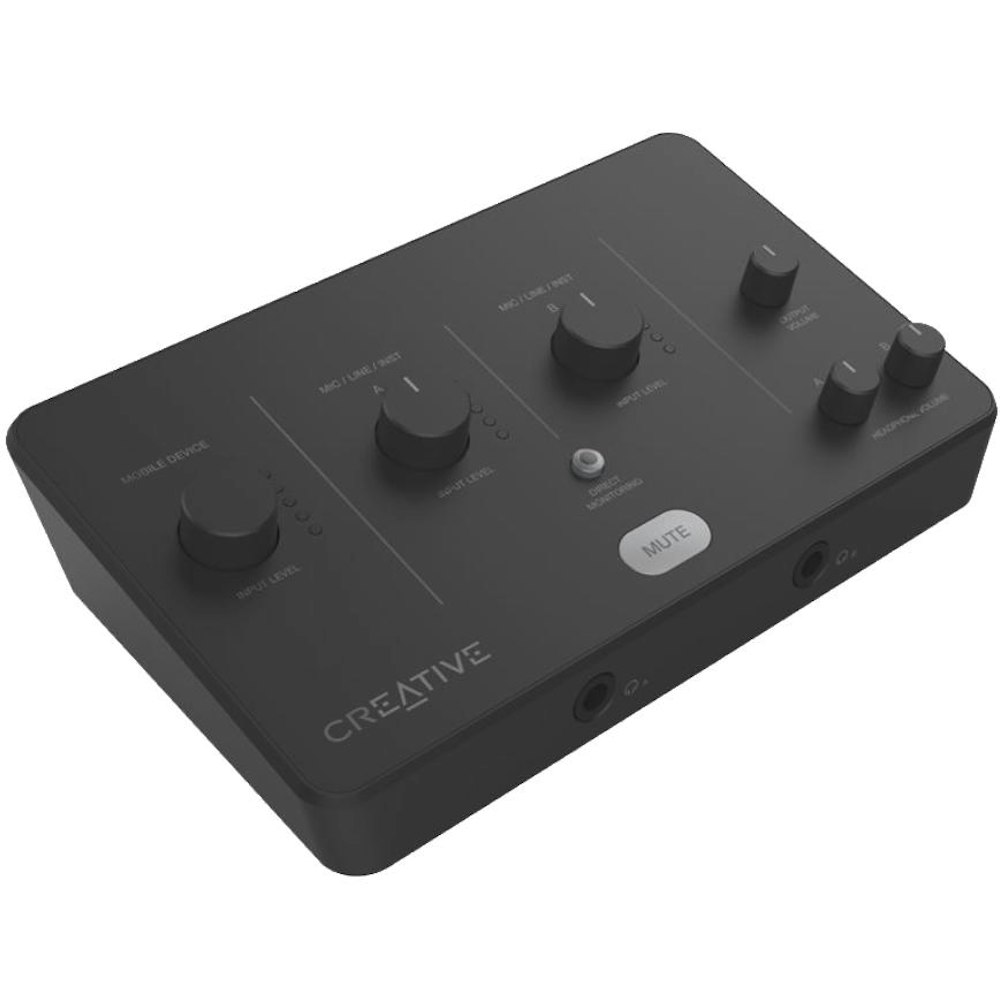 A large main feature product image of Creative Live! A3 Audio Interface