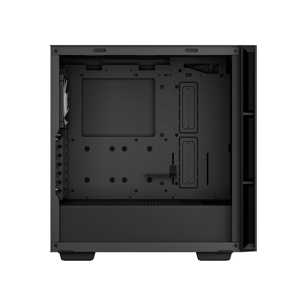 A large main feature product image of DeepCool CH560 Tempered Glass Mid Tower Case (Black)