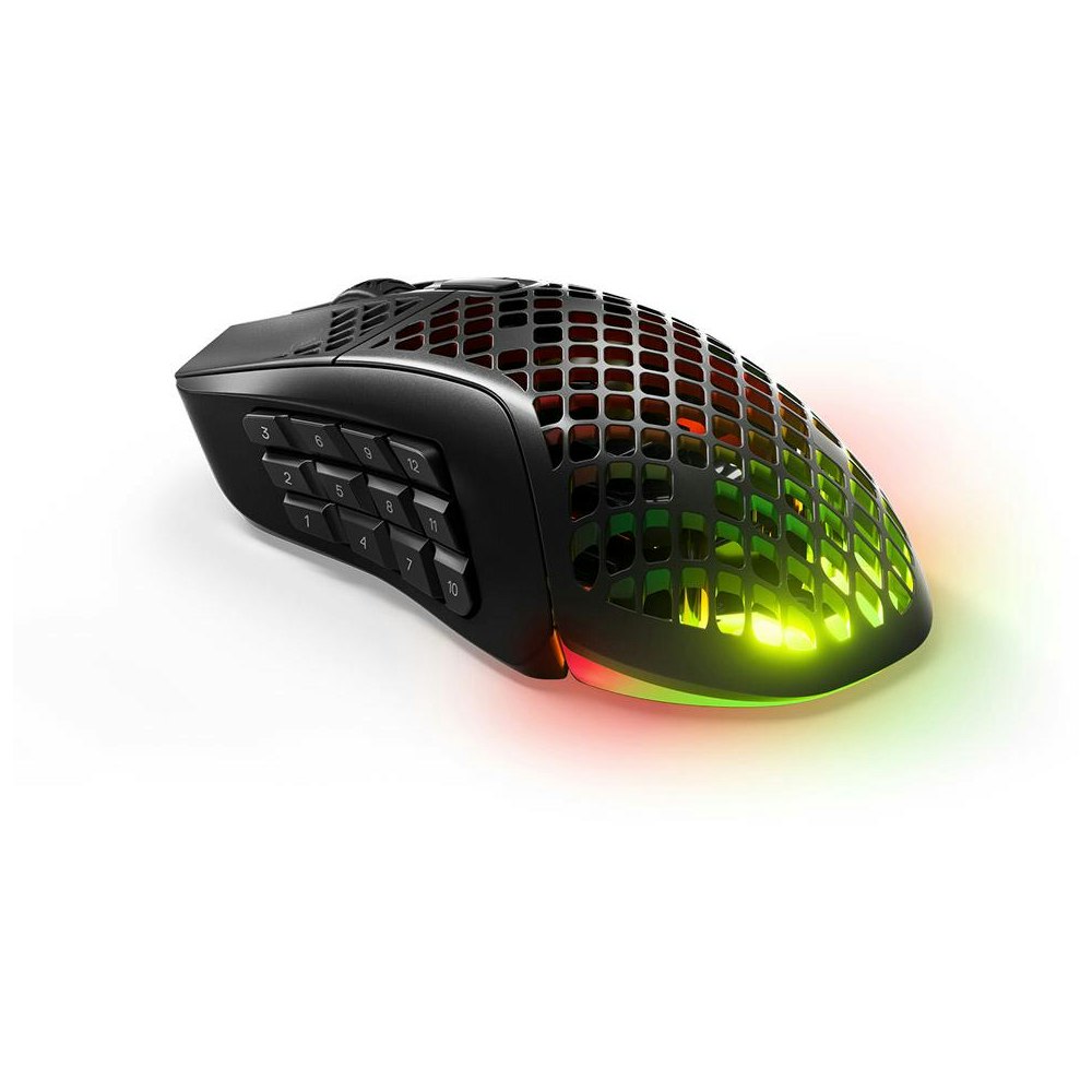 A large main feature product image of SteelSeries Aerox 9 Wireless - Lightweight Gaming Mouse