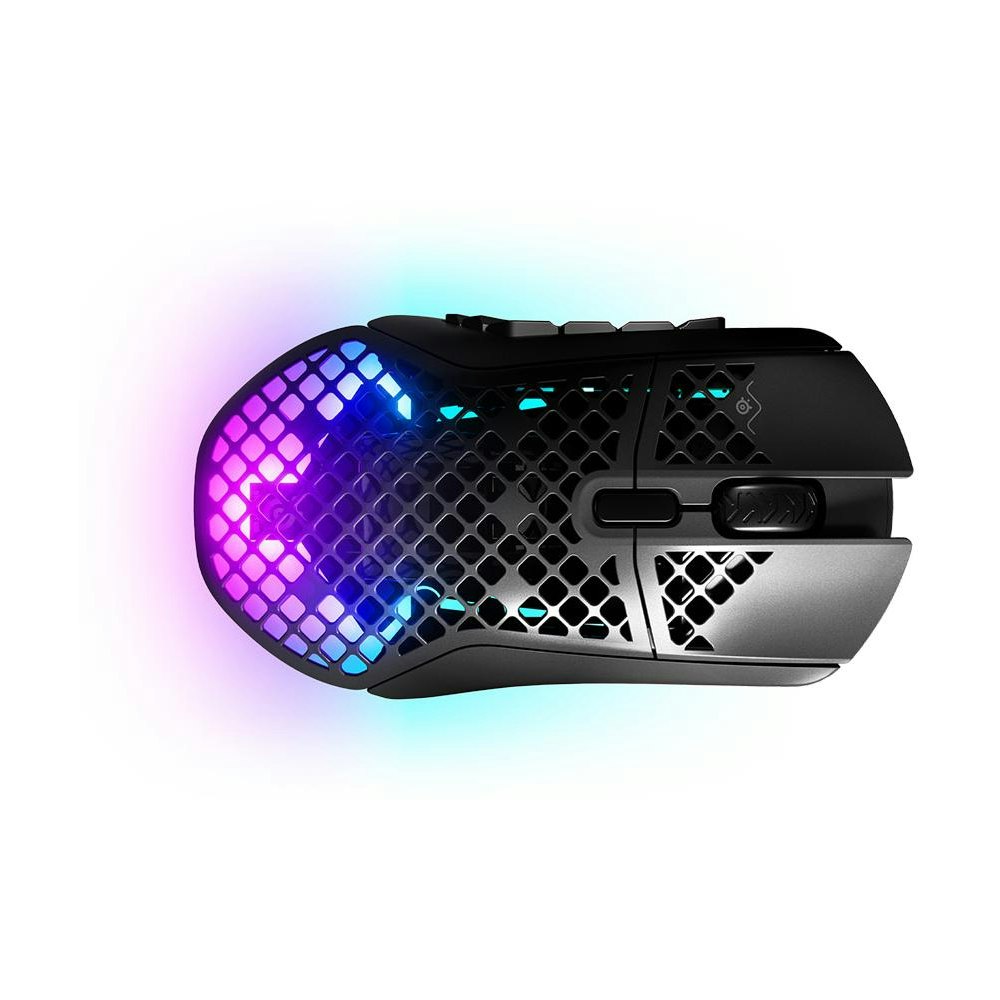 A large main feature product image of SteelSeries Aerox 9 Wireless - Lightweight Gaming Mouse