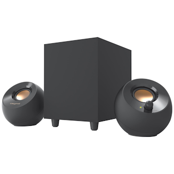 Product image of EX-DEMO Creative Pebble Plus 2.1 USB Desktop Speakers - Click for product page of EX-DEMO Creative Pebble Plus 2.1 USB Desktop Speakers