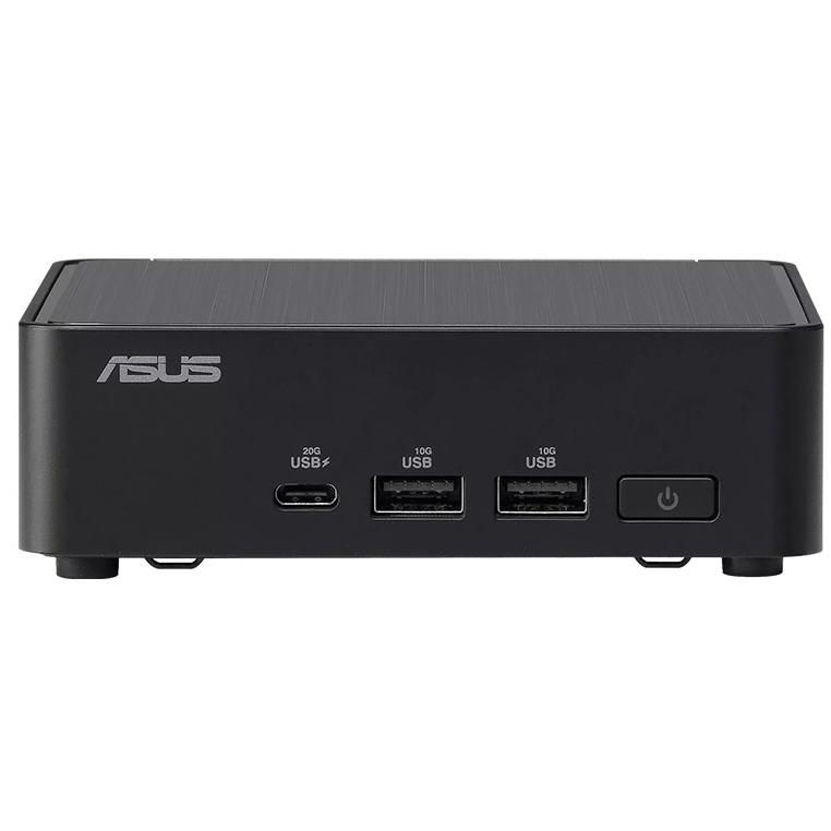 A large main feature product image of ASUS NUC 14 Pro Core Ultra 7 155H Slim Barebones Mini PC