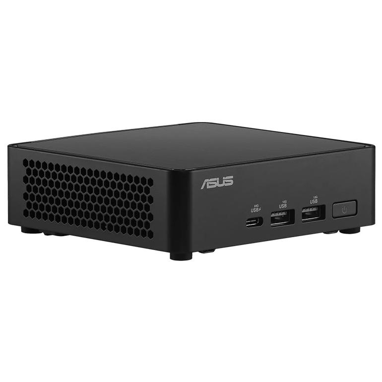 A large main feature product image of ASUS NUC 14 Pro Core Ultra 7 155H Slim Barebones Mini PC