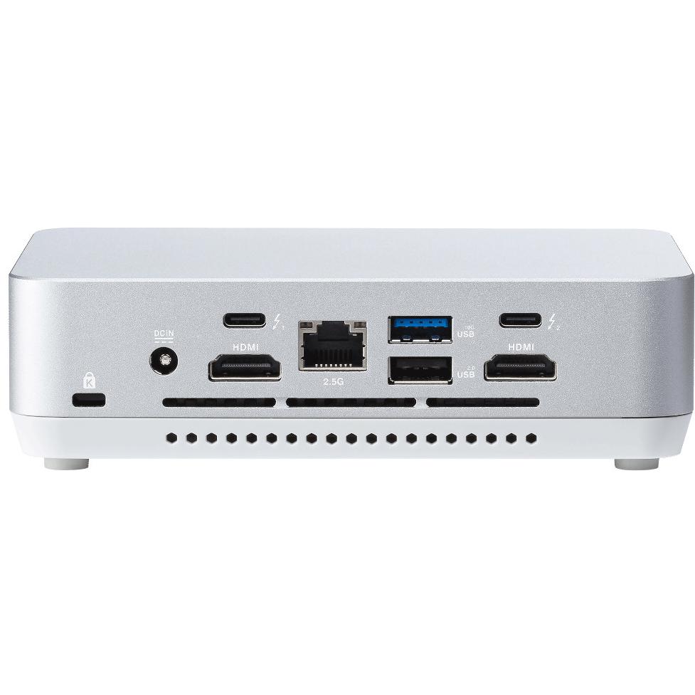 A large main feature product image of ASUS NUC 14 Pro+  Core Ultra 7 155H Barebones Mini PC