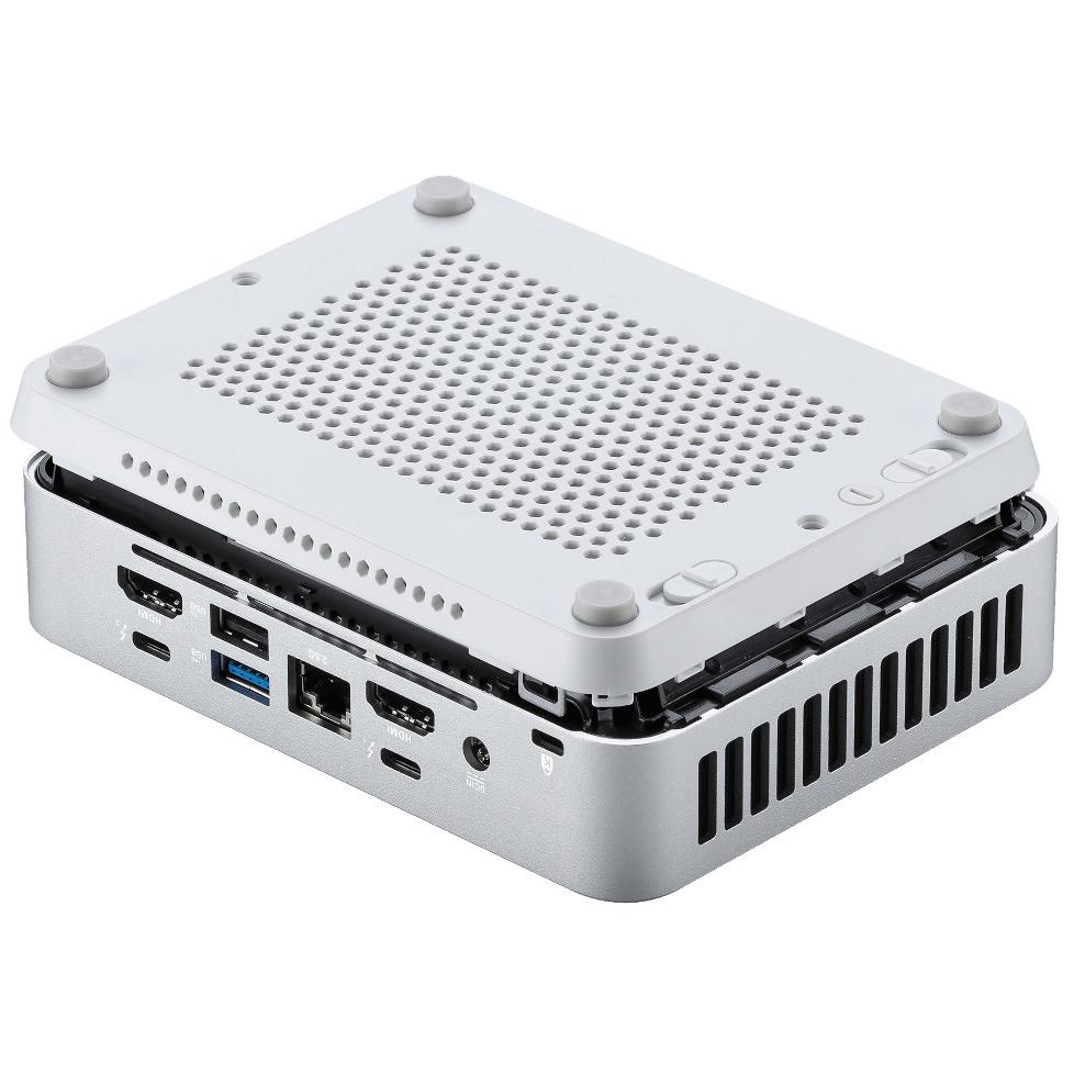 A large main feature product image of ASUS NUC 14 Pro+  Core Ultra 7 155H Barebones Mini PC