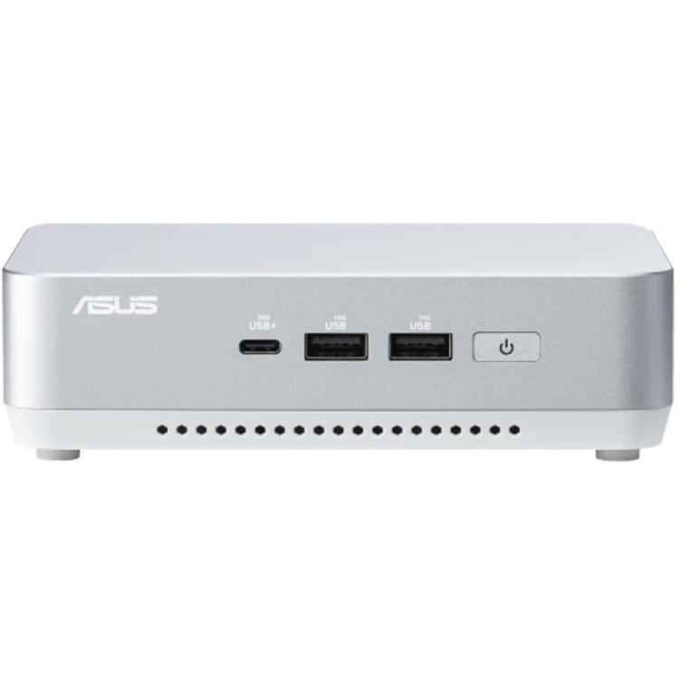 A large main feature product image of ASUS NUC 14 Pro+ Core Ultra 9 185H Barebones Mini PC