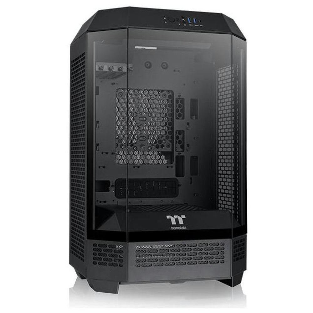 A large main feature product image of Thermaltake The Tower 300 - Micro Tower Case (Black)