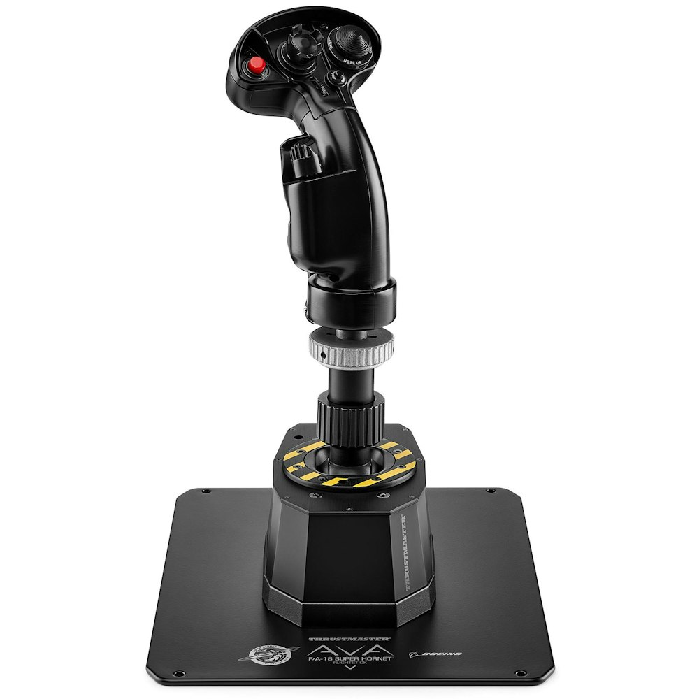 A large main feature product image of Thrustmaster AVA Flight Stick Bundle