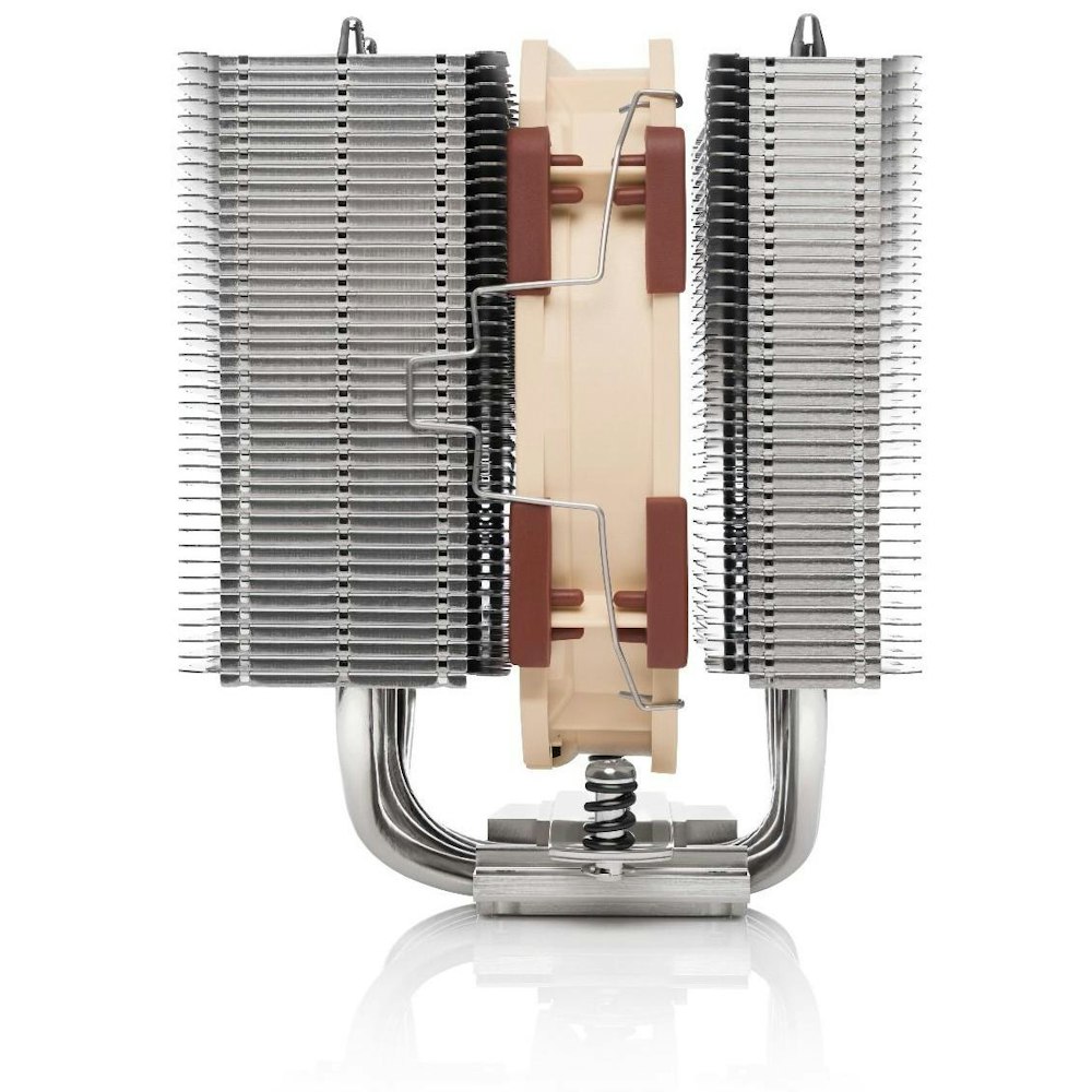 A large main feature product image of Noctua NH-D12L - Compact Multi-Socket CPU Cooler