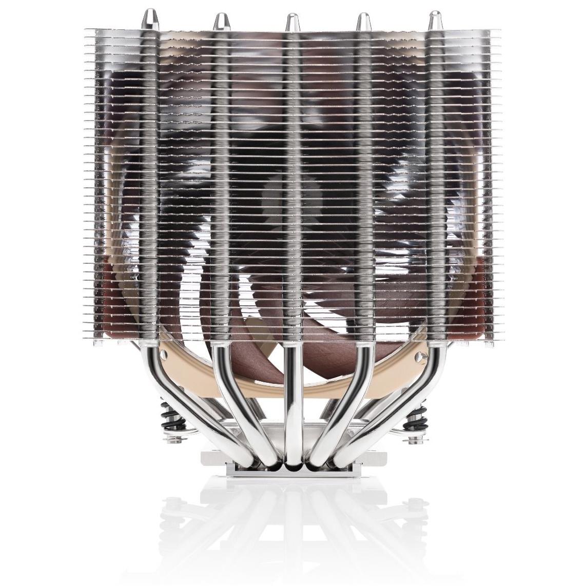 A large main feature product image of Noctua NH-D12L - Compact Multi-Socket CPU Cooler