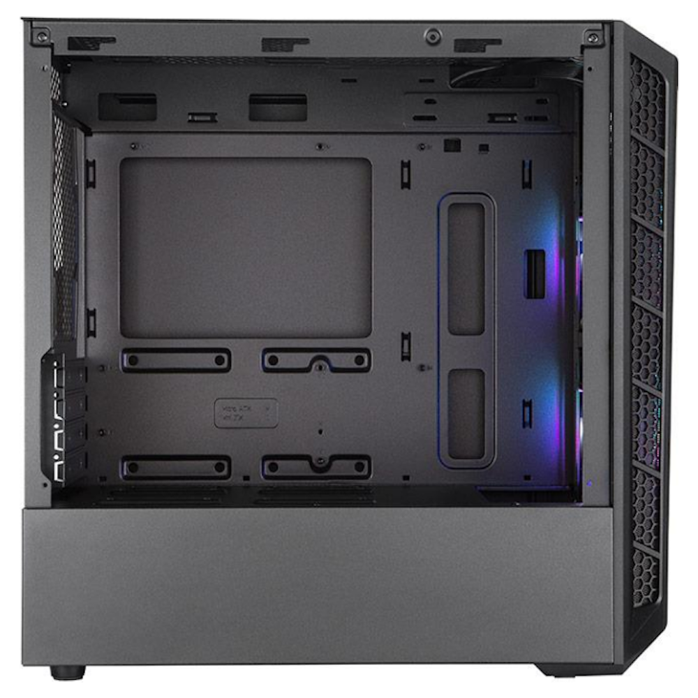 A large main feature product image of EX-DEMO Cooler Master MasterBox MB311L ARGB Mini Tower Case - Black