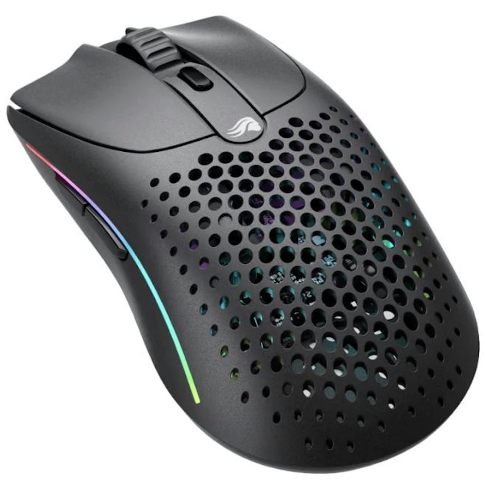 A large main feature product image of EX-DEMO Glorious Model O 2 Ambidextrous Wireless Gaming Mouse - Matte Black