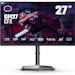 A product image of EX-DEMO Cooler Master GM27-CFX 27" Curved FHD 240Hz VA Monitor